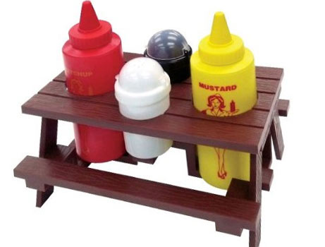 picnic table accessories - Mustard Sel