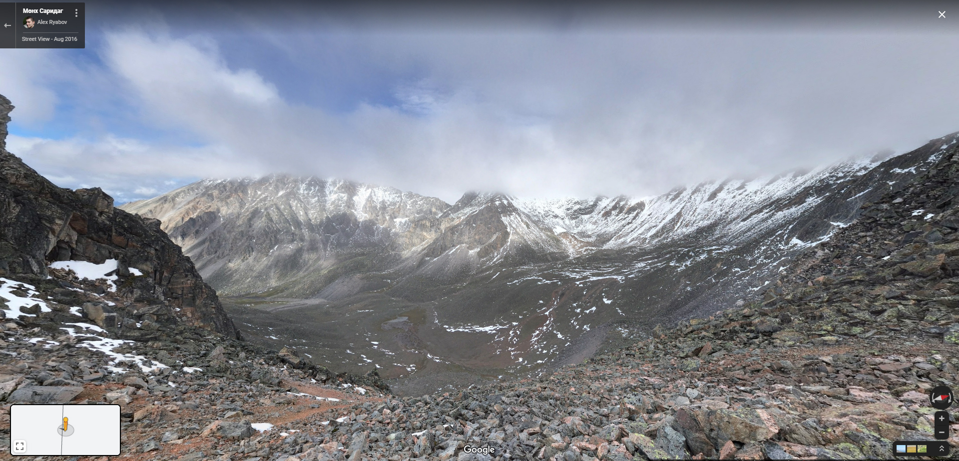 cool places on google earth - mountain pass