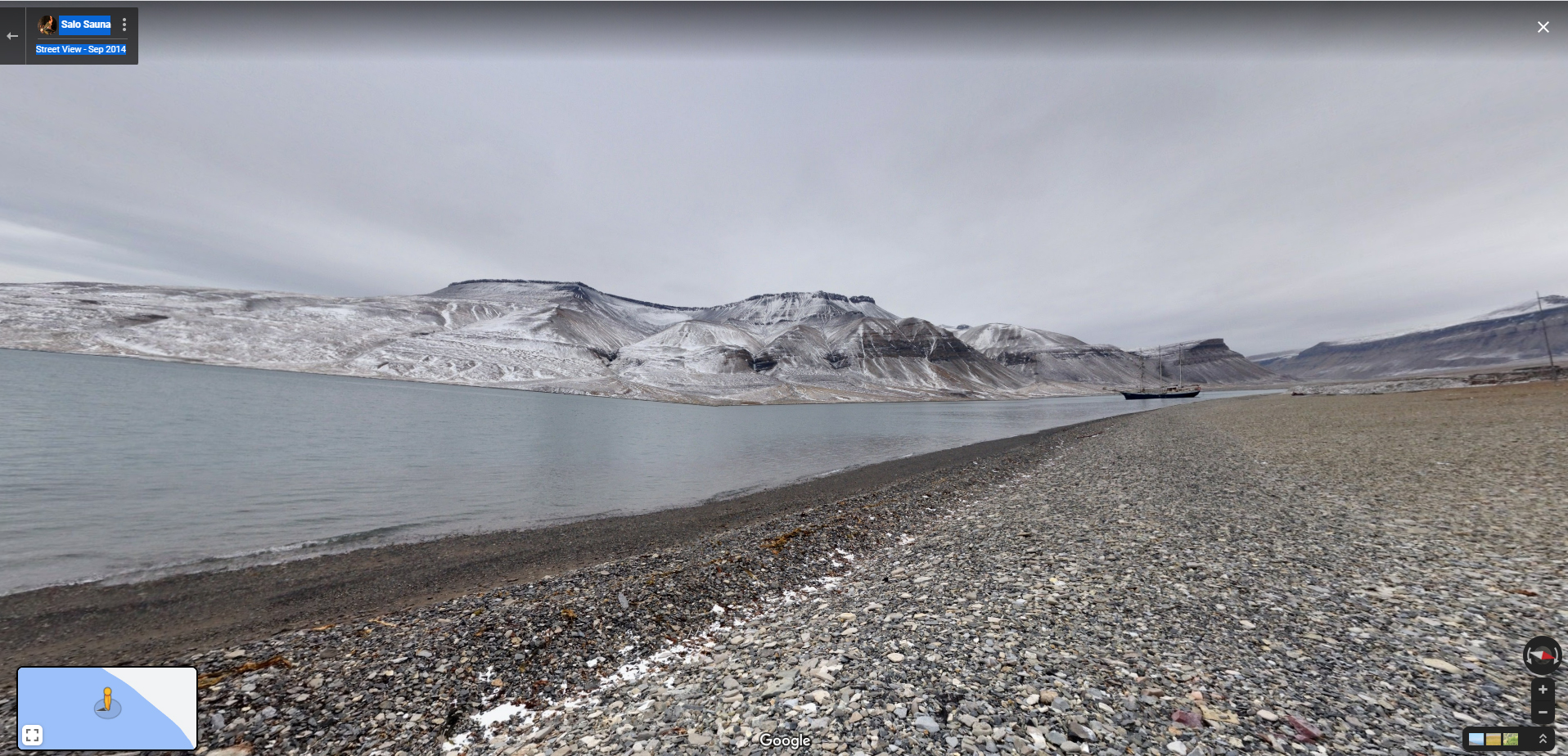 cool places on google earth - glacial landform - Be