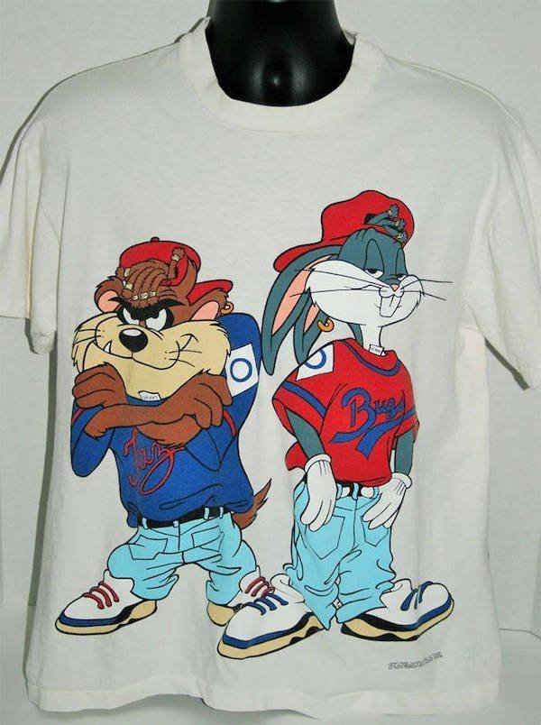 nostalgic pics - bugs bunny hip hop shirt - Bugs