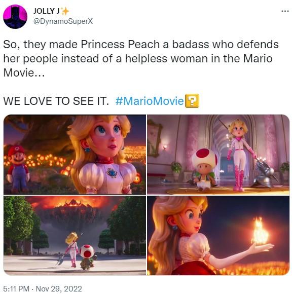 super mario bros memes - media - Jolly J So, they made Princess Peach a badass who defends her people instead of a helpless woman in the Mario Movie... We Love To See It. ? ...