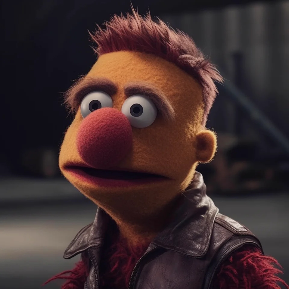 famous people and celebrities as muppetst - head