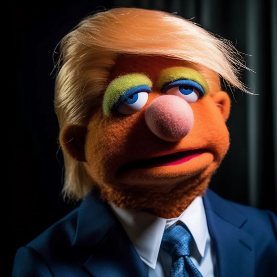 famous people and celebrities as muppetst - clown