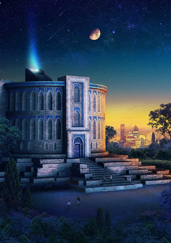 Taqi ad-Din Observatory.