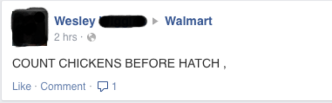 26 Clueless People Trying To Post On Walmart's Facebook Page