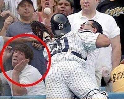 Guy is afraid of a Yankee...