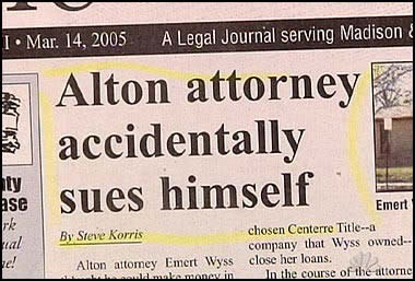 Funny Newspaper Articles - Gallery