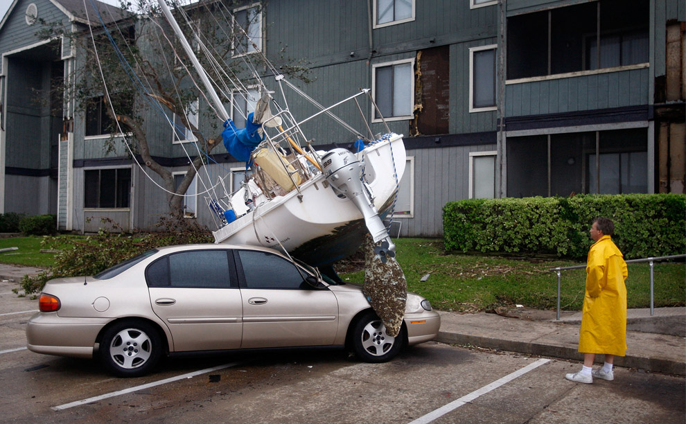 Photos of Hurricane Ike Damage in Texas