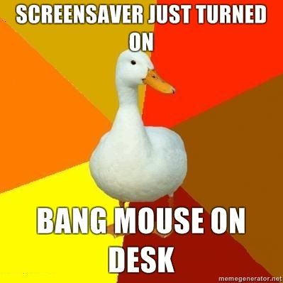 Technologically Impaired Duck