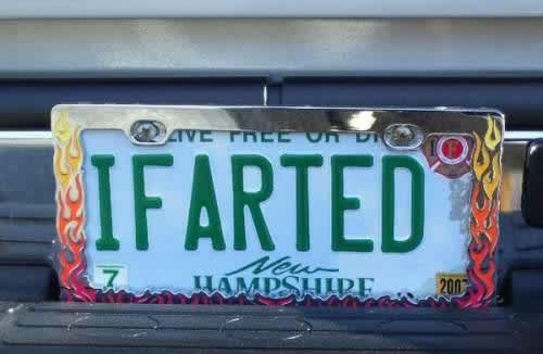 Awesome License Plates