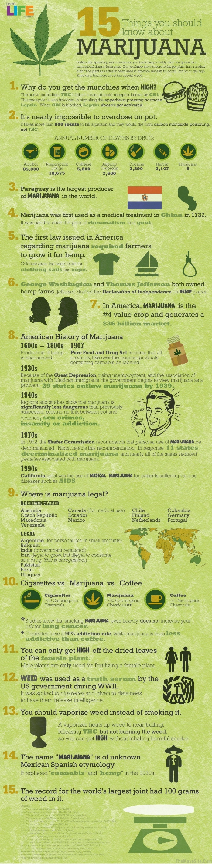 Infograph Extravaganza-Marijuana Edition