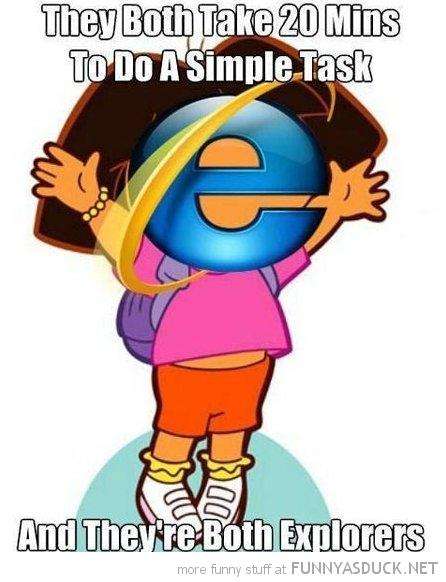 The Internet's Funniest Internet Explorer Jokes