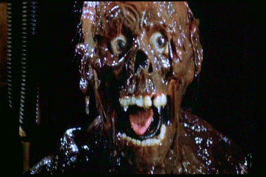 TAR MAN- Return of the Living Dead -Why he is awesome? The actor that plays him is about the same size as Starvin' Marvin'