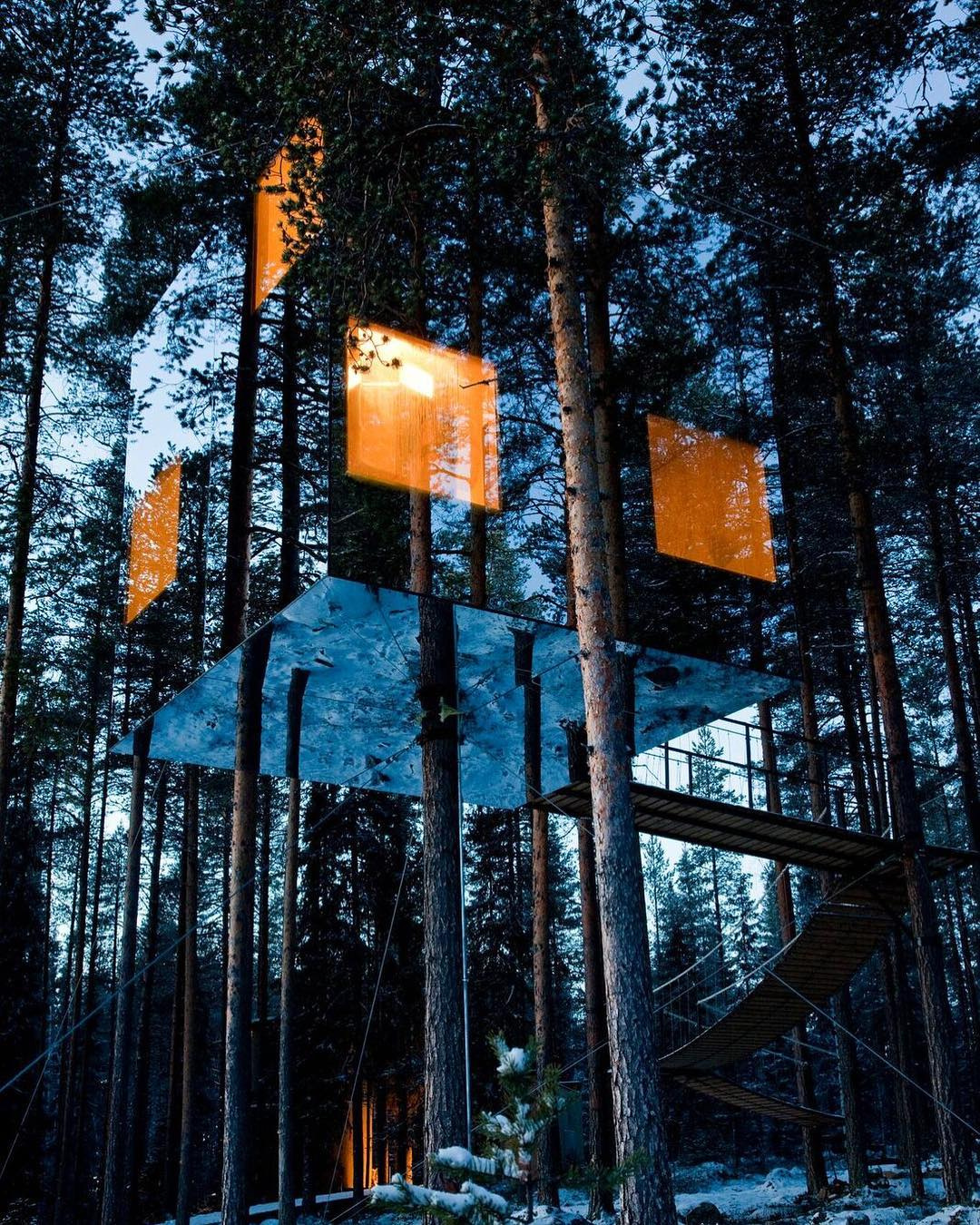 Treehotel in Harads, North Sweden