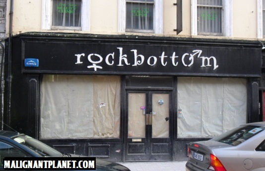 An ironic shop front