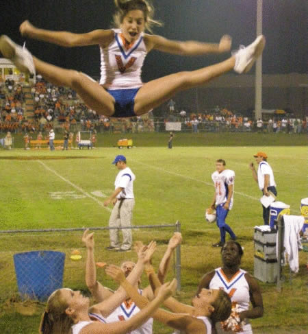 Odd Cheerleader Moments