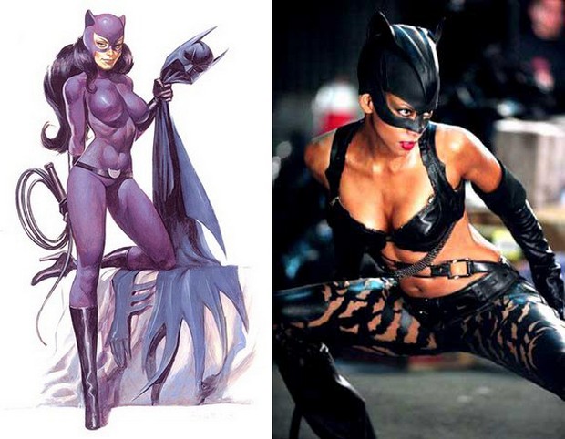 catwoman comic character design