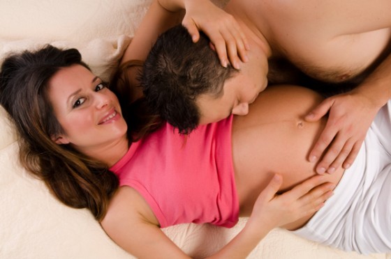 A lot of expecting couples express fear of hurting their baby during intercourse. Especially during the final trimester. However, most research today not only shows that intercourse is completely safe for the child, it actually can promote a healthier, speedier labor and delivery. It is an old wives tale that sex is bad for the fetus once it is past a certain stage of growth. Many doctors say that you should be able to have a healthy sexual relationship with your partner right up until the day of delivery. Chalk much of this myth up to man’s over-exaggeration of his unit!