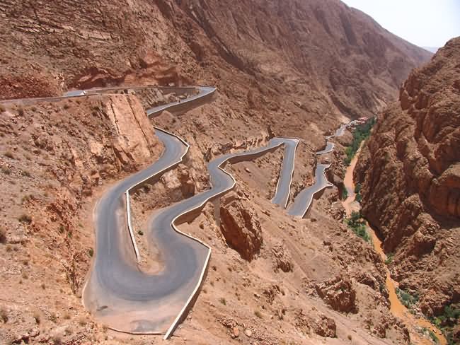 Atlas Mountains Road, Morocco