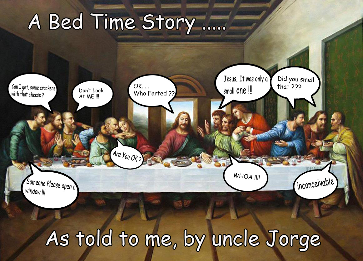 Last Supper, Funny