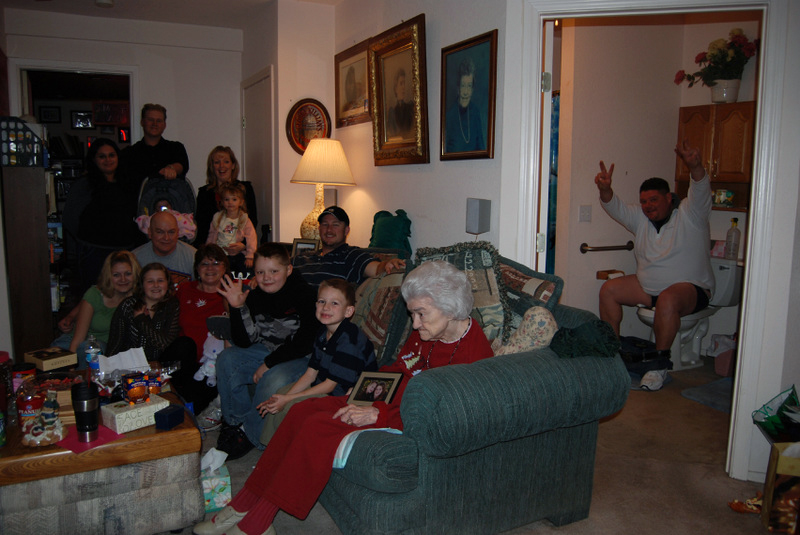 The xmas family picture bomb