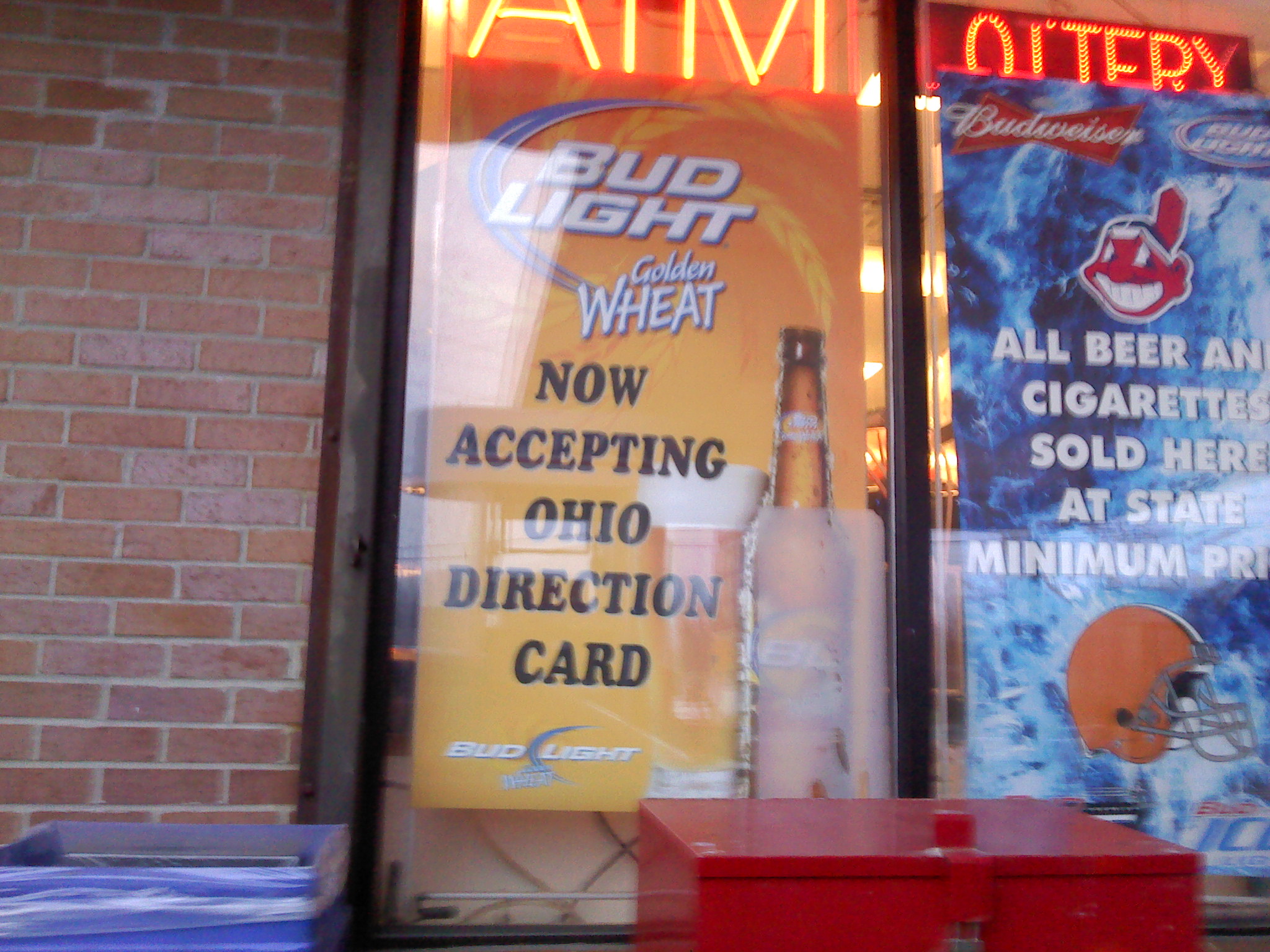 Does this mean that you can buy beer with your food stamps at this gas station?