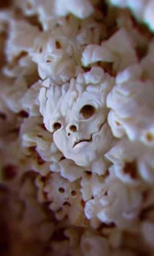 popcorn faces
