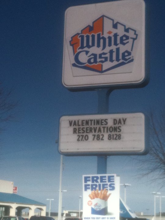 White Castle sign in Bowling Green, KY