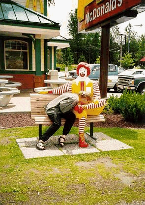 Times are hard ......... and so is Ronald