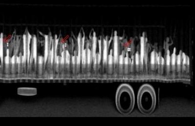 Finaly an Answer to the age old question...........Xray of Illegals packed in a 18 wheelers trailer headed for the USA