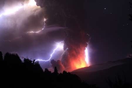 Volcano in Chile