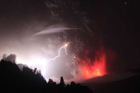 Volcano in Chile