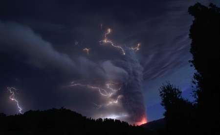 Volcano in Chile