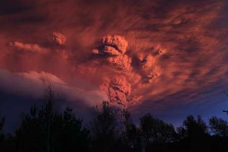 Volcano in Chile