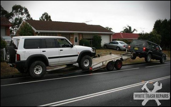 Towing May not be your Strong Point...