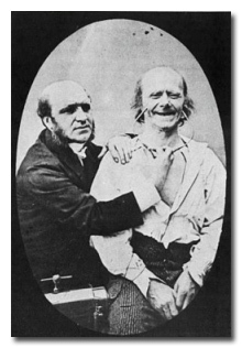 Guillaume-Benjamin-Amand Duchenne pictured electrocuting his patient's face and forcing a smile.