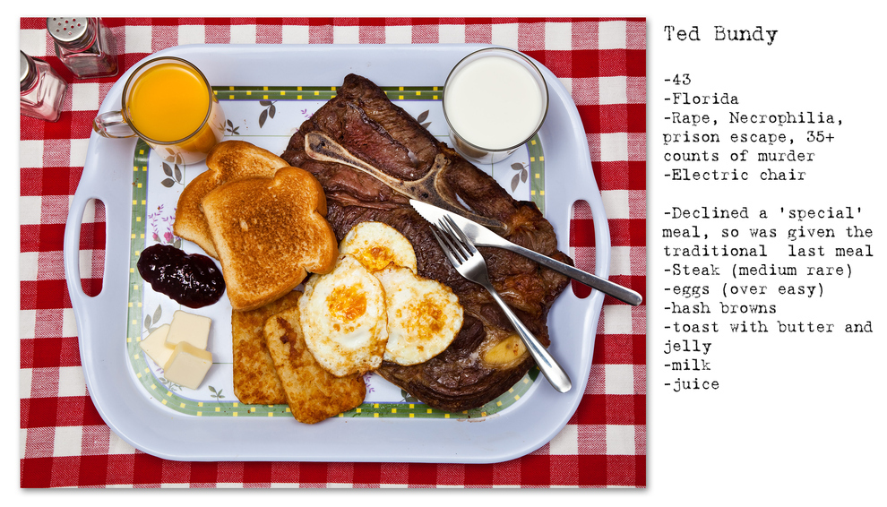 Famous Last Meals Of Serial Killers