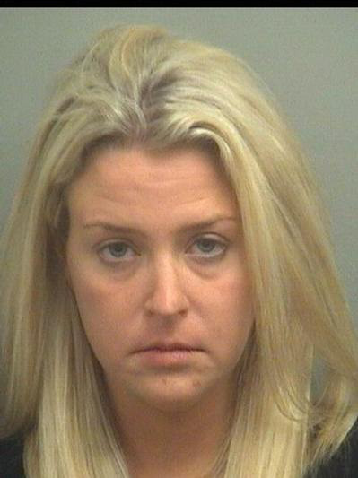 Kate Major is arrested in Palm Beach, Fla., on March 14 on charges of battery and DUI.