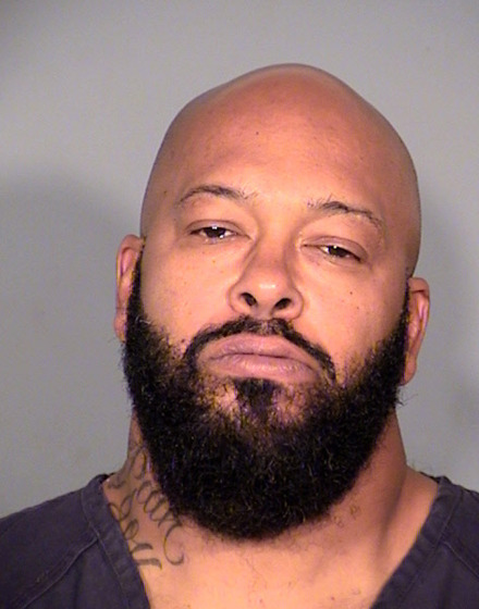 Suge Knight was arrested along with comedian Katt Williams on Oct. 29 for allegedly stealing a camera from a photographer in Las Vegas. It was the second time: Knight and Williams were accused of stealing a camera from another photographer in Beverly Hills in September, Rolling Stone reports, and were each charged with one count of robbery. Knight faces 30 years in prison if convicted due to his prior conviction for assault with a deadly weapon.
