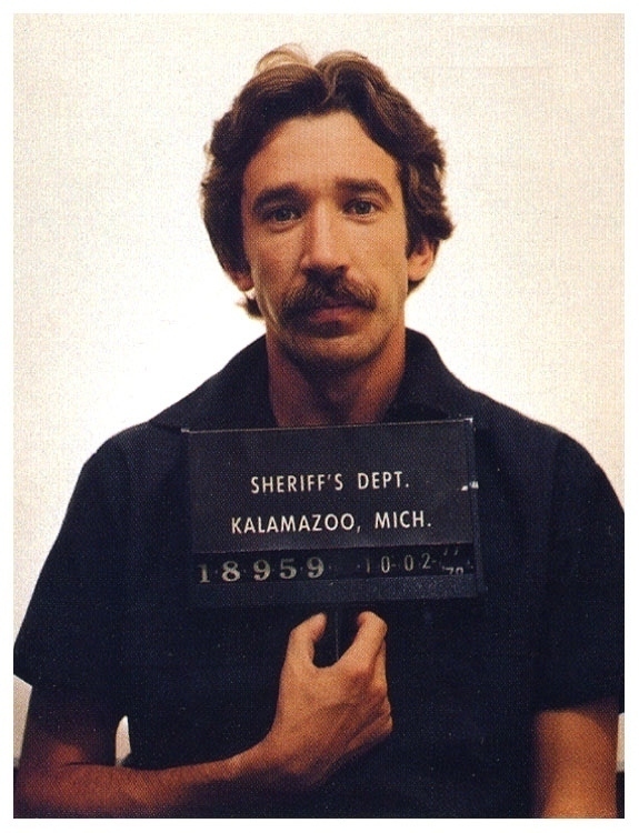 Tim Allen was arrested in 1978 for possession of 1.4 pounds of cocaine and was jailed for two years.