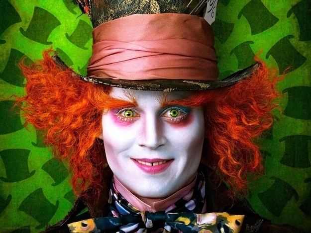 Johnny Depp suffers from coulrophobia. He is afraid of clowns.