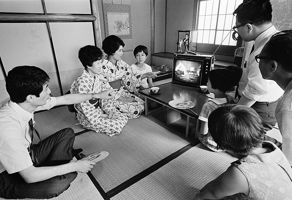 The average Japanese household watches more than 10 hours of television a day.