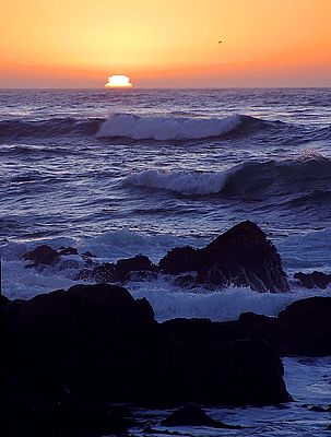 Beautiful Beach Views Near Big Sur, California