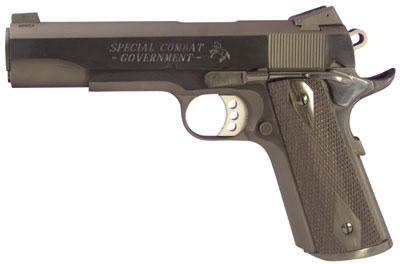 Colt Special Combat Government pistol 45cal