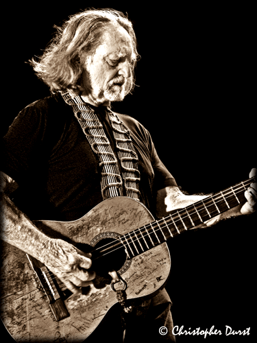 Willie Nelson: Photo by Christopher Durst