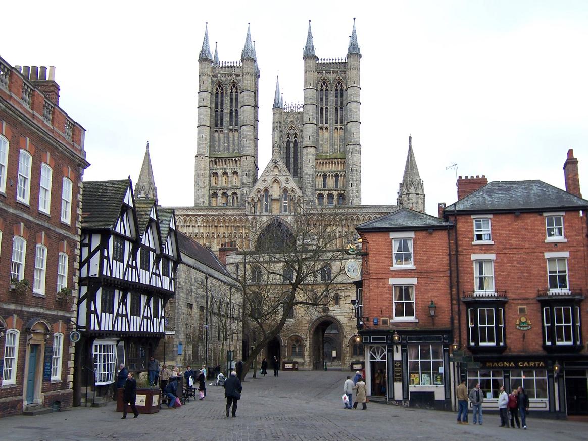 Lincoln Cathedral, England (1311 AD, 160m) [subsequently damaged]