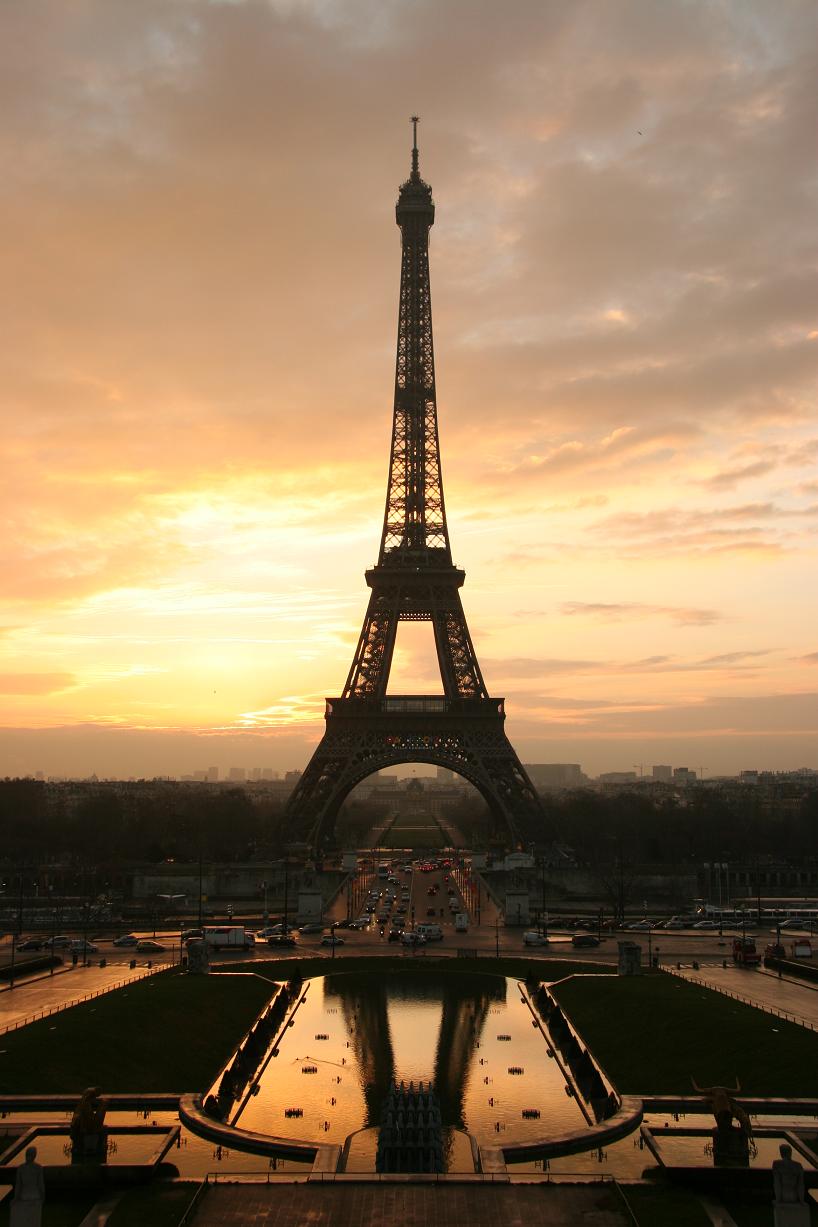 Eiffel Tower, France (1889 AD, 300m)