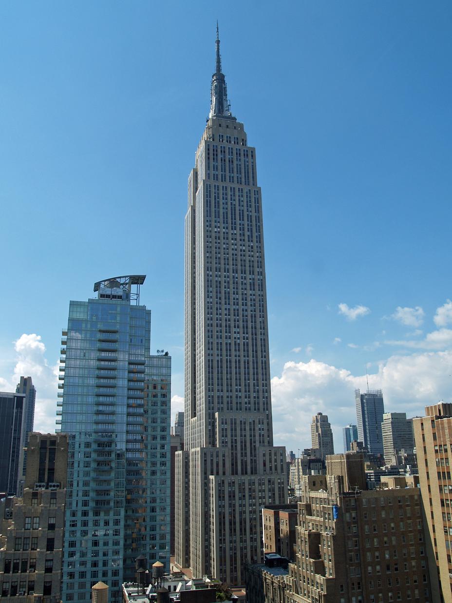Empire State Building, United States (1931 AD, 381m)
