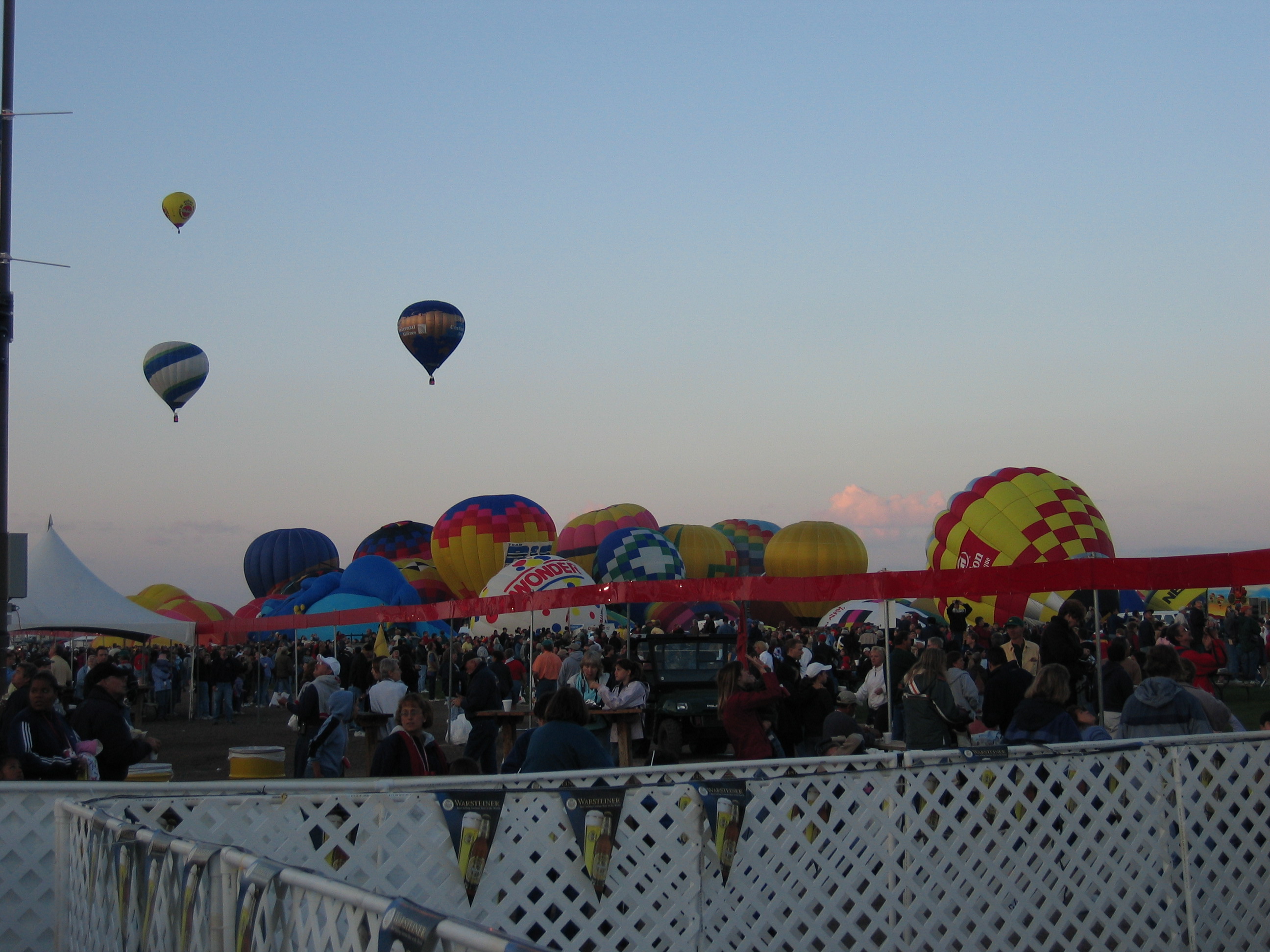 Balloon Fiesta ABQ NM, October 2004