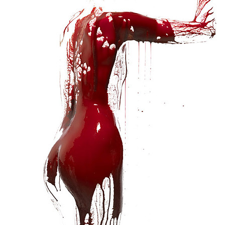 sexy blood photography